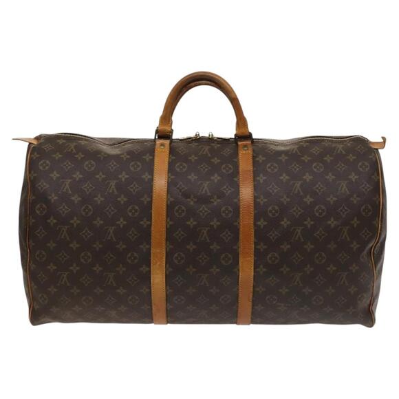 LOUIS VUITTON Monogram Keepall 60 Boston Bag M41422 - Picture 2 of 16